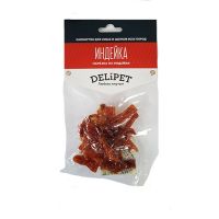 ЛАКОМСТВО ДЛЯ СОБАК DELIPET НАРЕЗКА ИЗ ИНДЕЙКИ