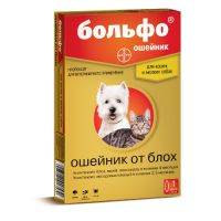 BAYER БОЛЬФО ОШЕЙНИК ОТ БЛОХ, КЛЕЩЕЙ ДЛЯ КОШЕК