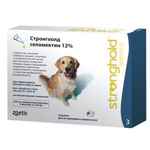 ZOETIS СТРОНГХОЛД КАПЛИ ДЛЯ СОБАК 20-40КГ  