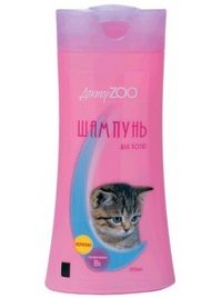 Шампунь для котят "Доктор ZOO" с провитамином В-5 и кератином