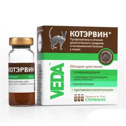 ФИТОПРЕПАРАТ ДЛЯ КОШЕК ФИТОЭЛИТА КОТ ЭРВИН 10 МЛ