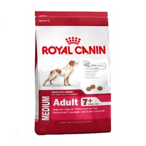 (РОЯЛ КАНИН) SIZE MEDIUM ADULT 7+ ДЛЯ СРЕДНИХ ПОРОД ОТ 7 ДО 10 ЛЕТ СУХ.КОРМ ДЛЯ СОБАК ROYAL CANIN 