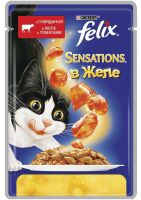 Феликс ( Felix) с говядиной в желе с томатами 