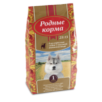 РОДНЫЕ КОРМА сухой корм для взрослых собак с высокой активностью