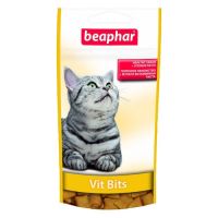 ЛАКОМСТВО ДЛЯ КОШЕК BEAPHAR ПОДУШЕЧКИ С МАЛЬТ-ПАСТОЙ "MALT-BITS"+ЛОСОСЬ