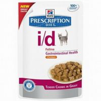 КОРМ ДЛЯ КОШЕК HILLS (ХИЛС) PRESCRIPTION DIET FELINE I/D ПРИ ЗАБОЛЕВАНИЯХ ЖКТ, КУРИЦА КОНС.
