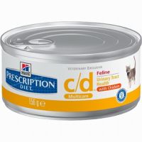 КОРМ ДЛЯ КОШЕК HILLS (ХИЛС) PRESCRIPTION DIET FELINE C/D ПРИ ЛЕЧЕНИИ МКБ КОНС.