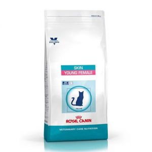 VET SKIN YOUNG FEMALE ДЛЯ УЛУЧШЕНИЯ ШЕРСТИ КАСТРИРОВАННЫХ КОТОВ СУХ.КОРМ ДЛЯ КОШЕК ROYAL CANIN (РОЯЛ КАНИН) 