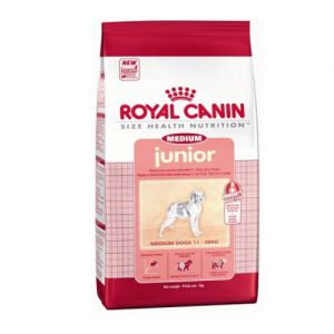 (РОЯЛ КАНИН) SIZE MEDIUM JUNIOR ДЛЯ СРЕДНИХ ПОРОД ОТ 2 ДО 12 МЕСЯЦЕВ СУХ.КОРМ ДЛЯ ЩЕНКОВ ROYAL CANIN 