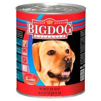 КОРМ ДЛЯ СОБАК ЗООГУРМАН BIG DOG МЯСНОЕ АССОРТИ КОНС