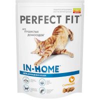 КОРМ ДЛЯ КОШЕК PERFECT FIT ДОМАШНЕГО СОДЕРЖАНИЯ КУРИЦА СУХ.