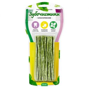 ЛАКОМСТВО ДЛЯ СОБАК ДЕРЕВЕНСКИЕ ЛАКОМСТВА ЗУБОЧИСТИКИ ПЛАСТИНКИ ЖЕВАТЕЛЬНЫЕ 12ШТ