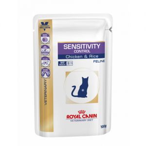 КОРМ ДЛЯ КОШЕК ROYAL CANIN (РОЯЛ КАНИН) VET DIET SENSITIVITY CONTROL ПРИ ПИЩЕВОЙ АЛЛЕРГИИ, НЕПЕРЕНОСИМОСТИ КОНС.