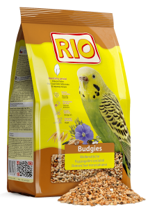 RIO. Корм для волнистых попугайчиков в период линьки