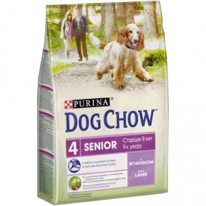 КОРМ ДЛЯ СОБАК PURINA (ПУРИНА) (ПУРИНА) DOG CHOW Senior с ягненком для собак пожилого возраста (9+ лет)СУХ.