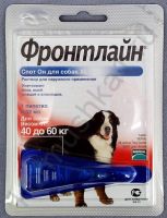 MERIAL ФРОНТЛАЙН СПОТ-ОН L ДЛЯ СОБАК 40-60КГ 1 ПИПЕТКА