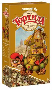 КОРМ ДЛЯ СУХОПУТНЫХ ЧЕРЕПАХ ЗООМИР ТОРТИЛА, ПАК. 170 Г