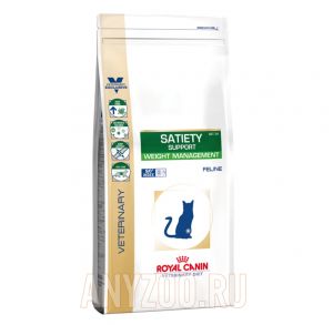 Satiety Weight Management Sat 34 Feline Роял Канин Royal Canin Диета для кошек при избыточном весе  
