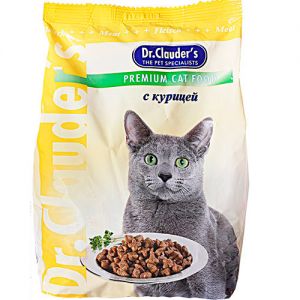 КОРМ ДЛЯ КОШЕК DR.CLAUDER'S КУРИЦА СУХ.