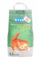 НАПОЛНИТЕЛЬ ДЛЯ КОШАЧЬЕГО ТУАЛЕТА КУЗЯ ДЛЯ КОТЯТ, УП. 