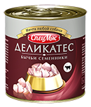 КОРМ ДЛЯ СОБАК ЗООГУРМАН СПЕЦМЯС ДЕЛИКАТЕС БЫЧЬИ СЕМЕННИКИ