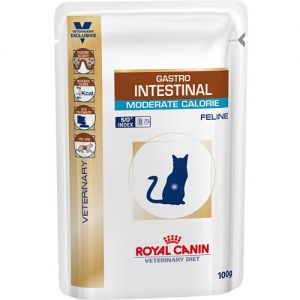 КОРМ ДЛЯ КОШЕК ROYAL CANIN (РОЯЛ КАНИН) VET DIET GASTRO INTESTINAL MODERATE CALORIE ПРИ НАРУШ.ПИЩЕВАРЕНИЯ КОНС.
