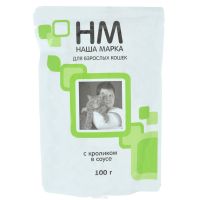 Наша Марка Для взрослых кошек с кроликом