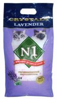 №1 CRYSTALS Lavender Cиликагелевый наполнитель для кошачьего туалета