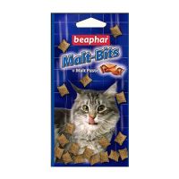 ЛАКОМСТВО ДЛЯ КОШЕК BEAPHAR ПОДУШЕЧКИ С МАЛЬТ-ПАСТОЙ "MALT-BITS"