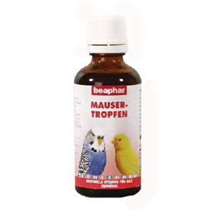 BEAPHAR ВИТАМИНЫ ДЛЯ ПТИЦ В ПЕРИОД ЛИНЬКИ «MAUSER-TROPFEN» 