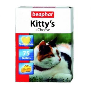 BEAPHAR ВИТАМИНЫ ДЛЯ КОШЕК С СЫРОМ "KITTY'S+CHEESE" 