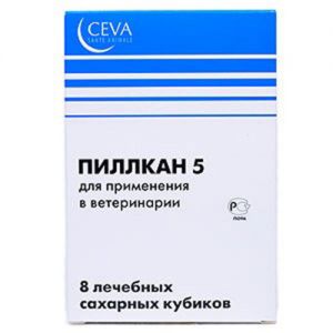 CEVA ПИЛКАН 5 (КОНТРАЦЕПТИВ ДЛЯ КОШЕК САХАРНЫЕ КУБИКИ) 1 КУБИК