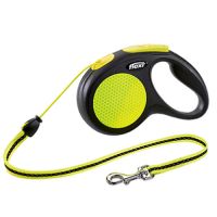 РУЛЕТКА ДЛЯ СОБАК FLEXI NEON NEW CLASSIC S (ДО 12КГ) ТРОС 5М