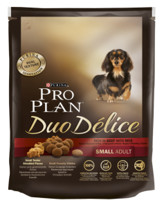PRO PLAN® DUO DÉLICE для взрослых собак мелких и карликовых пород С ГОВЯДИНОЙ