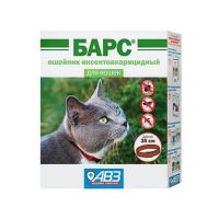 АВЗ/БАРС ОШЕЙНИК ОТ БЛОХ И КЛЕЩЕЙ ДЛЯ КОШЕК