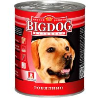 КОРМ ДЛЯ СОБАК ЗООГУРМАН BIG DOG ГОВЯДИНА, КОНС