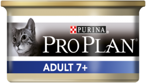 PRO PLAN® Adult 7+ для взрослых кошек старше 7 лет С ТУНЦОМ   Для кошек старше 7 лет   Влажный