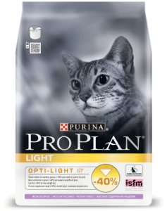 PRO PLAN® Light для взрослых кошек с избыточным весом С ИНДЕЙКОЙ