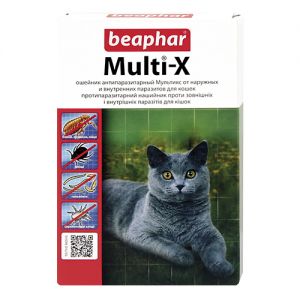 BEAPHAR ОШЕЙНИК ОТ БЛОХ ДЛЯ КОШЕК MULTIX
