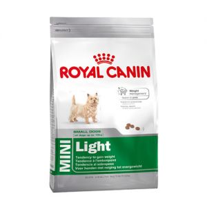 КОРМ ДЛЯ СОБАК RC SIZE MINI LIGHT ДЛЯ МЕЛКИХ ПОРОД, ПРЕДРАСПОЛОЖЕННЫХ К ПОЛНОТЕ СУХ.