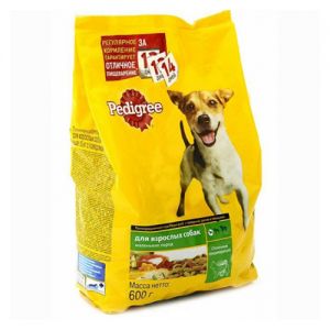 КОРМ ДЛЯ СОБАК PEDIGREE (ПЕДИГРИ) ДЛЯ МЕЛКИХ ПОРОД ГОВЯДИНА, РИС, ОВОЩИ СУХ.