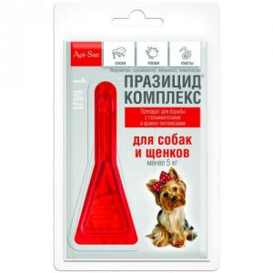 АПИ-САН ПРАЗИЦИД-КОМПЛЕКС ДЛЯ СОБАК ДО 5КГ