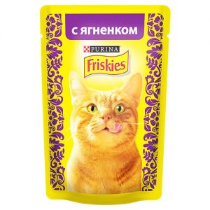 КОРМ ДЛЯ КОШЕК FRISKIES ЯГНЕНОК КОНС.