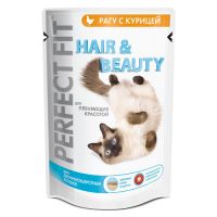 КОРМ ДЛЯ КОШЕК PERFECT FIT ДЛЯ ДЛИННОШЕРСТНЫХ КОНС.
