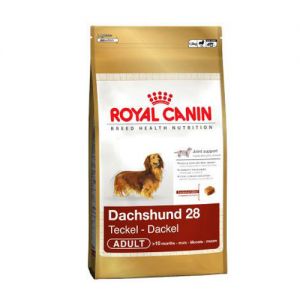КОРМ ДЛЯ СОБАК ROYAL CANIN (РОЯЛ КАНИН) DACHSHUND 28 ДЛЯ ПОРОДЫ ТАКСА СТАРШЕ 10 МЕСЯЦЕВ СУХ.