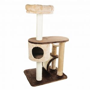 PETMAX ДОМ-КОГТЕТОЧКА WISDOM 60.5*49.5*108 СМ