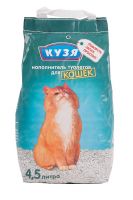 НАПОЛНИТЕЛЬ ДЛЯ КОШАЧЬЕГО ТУАЛЕТА КУЗЯ, ПАК. 