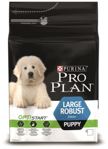PRO PLAN® OPTISTART® для щенков крупных пород мощного телосложения С КУРИЦЕЙ