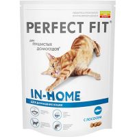 КОРМ ДЛЯ КОШЕК PERFECT FIT ДОМАШНЕГО СОДЕРЖАНИЯ, ЛОСОСЬ СУХ.