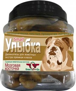 Green Qzin УЛЫБКА SMALL (сушенные жевательные косточки)